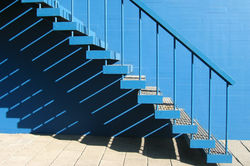 Blue Stairway